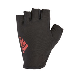 Перчатки для фитнеса Adidas (черный/красный), разм.S, арт ADGB-12513