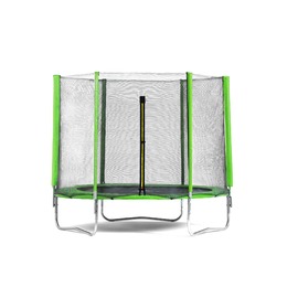 Батут DFC Trampoline Fitness с сеткой 5ft зелёный