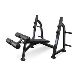 BRONZE GYM BR-1013 Скамья для жима с отрицательным наклоном