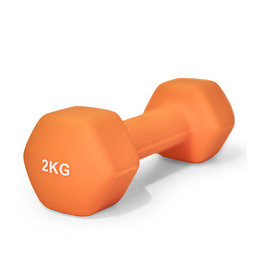 Гантель UNIX Fit неопреновая 2 кг / шт. Orange