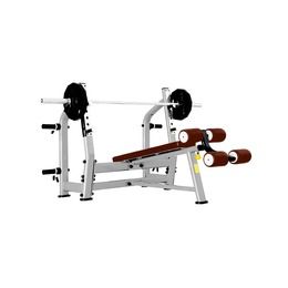 BRONZE GYM J-024 Скамья для жима с отрицательным наклоном