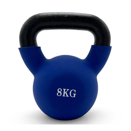 Гиря UNIX Fit виниловая 8 кг Blue