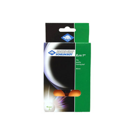 Мячики для н/тенниса DONIC ELITE 1, 6 штук, оранжевый