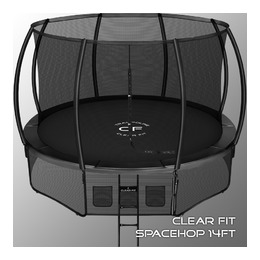 Каркасный батут Clear Fit SpaceHop 14Ft