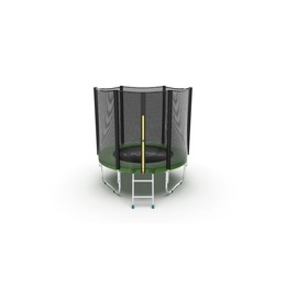 EVO Jump External 6ft (Green) Батут с внешней сеткой и лестницей