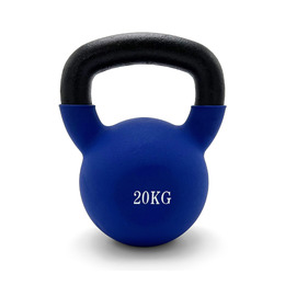 Гиря UNIX Fit виниловая 20 кг Blue