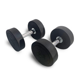 Гантель UNIX Fit PRO круглая обрезиненная 12,5 кг / шт.