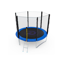 Батут с сеткой DFC PELPO 8ft с лестницей, BLUE