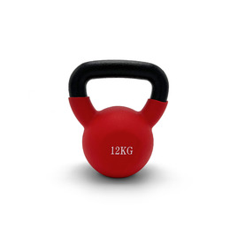 Гиря UNIX Fit виниловая 12 кг Red
