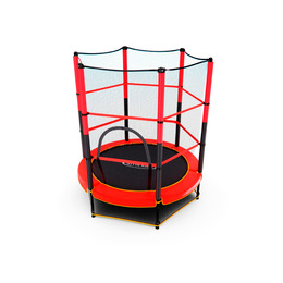 Батут детский DFC TRAMPOLINE-RED 55" с сеткой
