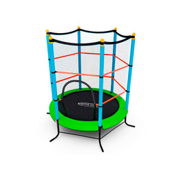 Батут детский DFC SMRKIDS 55" с сеткой, GREEN