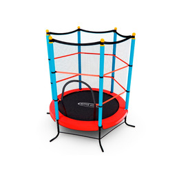 Батут детский DFC SMRKIDS 55" с сеткой, RED