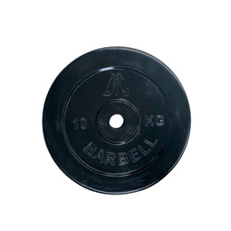 Диск обрезиненный BARBELL ATLET 10 кг / диаметр 31 мм