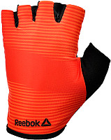 Тренировочные перчатки Reebok (без пальцев) красные размер XL, Арт. RAGB-11237RD