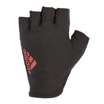 Перчатки для фитнеса Adidas (черный/красный), разм.S, арт ADGB-12513