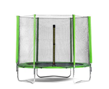 Батут DFC Trampoline Fitness с сеткой 5ft зелёный