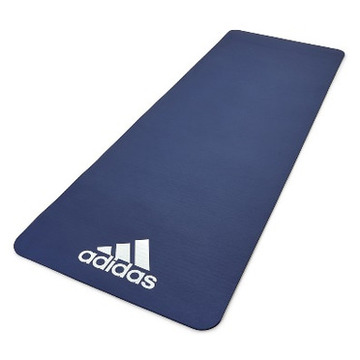 Тренировочный коврик (фитнес-мат) синий Adidas