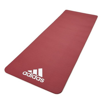 Тренировочный коврик (фитнес-мат) красный Adidas