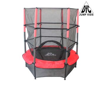 Батут DFC JUMP KIDS55" красно-серый