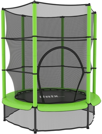 Батут UNIX line Kids 4,6 ft Green (140 cm)