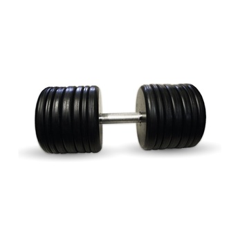 Гантель Barbell 57 кг классик с вращающейся ручкой хром