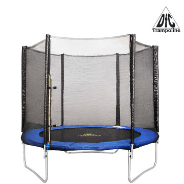 БАТУТ  TRAMPOLINE FITNESS С СЕТКОЙ 6FT-TR-E