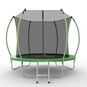 JUMP Internal 10ft (Green) Батут с внутренней сеткой и лестницей, диаметр 10ft (зеленый)