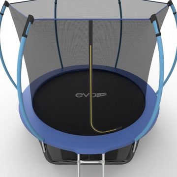 EVO JUMP Internal 10ft (Blue) + Lower net. Батут с внутренней сеткой и лестницей, диаметр 10ft (синий) + нижняя сеть