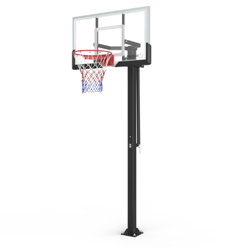 бБаскетбольная стойка стационарная UNIX Line B-Stand-TG 54"x32" R45 H230-305 см
