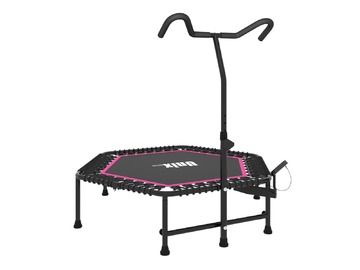 Батут UNIX line FITNESS Pink  PRO (130 cm)
