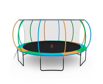 Батут с сеткой DFC A.KOU KIDS 16ft с лестницей (2 короба)