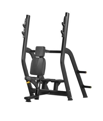 BRONZE GYM H-025B Скамья для жима вертикальная (ЧЁРНЫЙ)