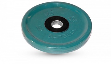 Диск олимпийский Barbell d 51 мм цветной 10 кг
