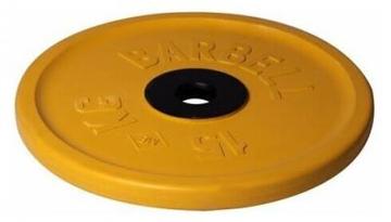 Диск олимпийский Barbell d 51 мм цветной 15 кг