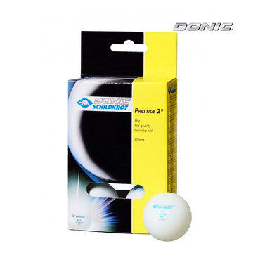 PRESTIGE 2 6шт белые мячи для настольного тенниса