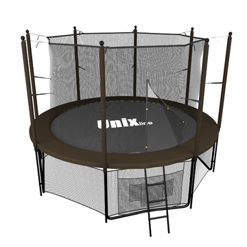 Батут Unix line 10 ft Black&Brown (inside) 