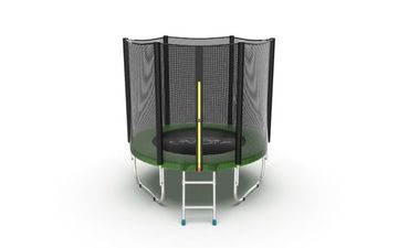 EVO Jump External 6ft (Green) Батут с внешней сеткой и лестницей