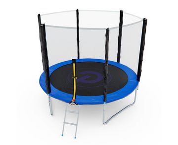 Батут с сеткой DFC PELPO 8ft с лестницей, BLUE