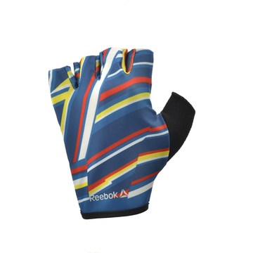 Женские перчатки для фитнеса Reebok (без пальцев цветные), Арт. RAGB-12331ST