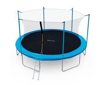Батут каркасный с сеткой DFC Kondition 15 ft с лестницей ( 2 короба)