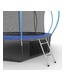 JUMP Internal 12ft (Blue) + Lower net. Батут с внутренней сеткой и лестницей, диаметр 12ft (синий) + нижняя сеть