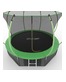 JUMP Internal 12ft (Green) + Lower net. Батут с внутренней сеткой и лестницей, диаметр 12ft (зеленый) + нижняя сеть
