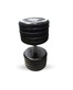 Гантель Barbell 52 кг классик с вращающейся ручкой хром