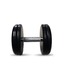 Гантель Barbell 17 кг классик с вращающейся ручкой хром