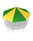 UNIX Line 12 ft Green/Yellow