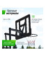 Баскетбольная стойка UNIX Line B-Stand-PVC 44"x30" R45 H230-305 см