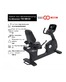 Профессиональный Горизонтальный велотренажер Cardiopower PRO RB450 (RB410)