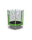 Батут DFC Trampoline Fitness с сеткой 6ft Светло-зелёный