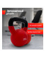 Гиря UNIX Fit виниловая 12 кг Red