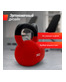 Гиря UNIX Fit виниловая 24 кг Red